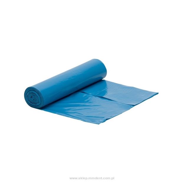 Worki na śmieci niebieskie 120l