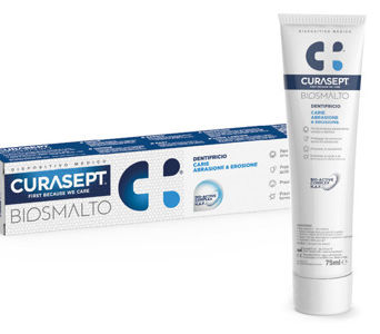 Curasept Biosmalto, pasta do zębów, Próchnica, Abrazja i Erozja, 75 ml