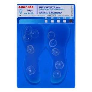 Kształtki poliestrowe AnGer przedtrzonowe 10 szt.