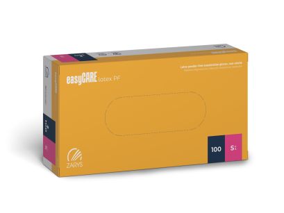 Rękawice lateksowe bezpudrowe 100szt. Zarys