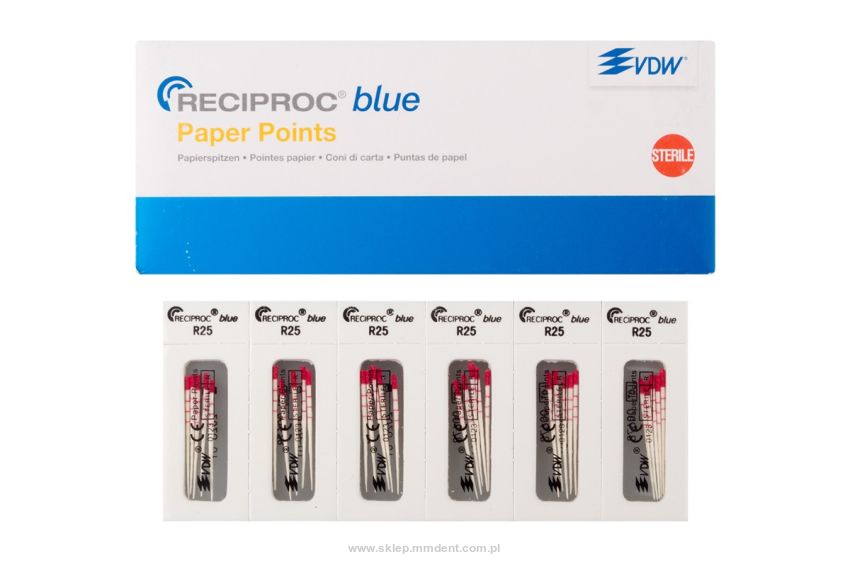 Sączki papierowe Reciproc blue