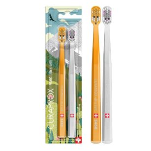 Szczoteczki Duo Curaprox 5460 Fox&Bunny Edition