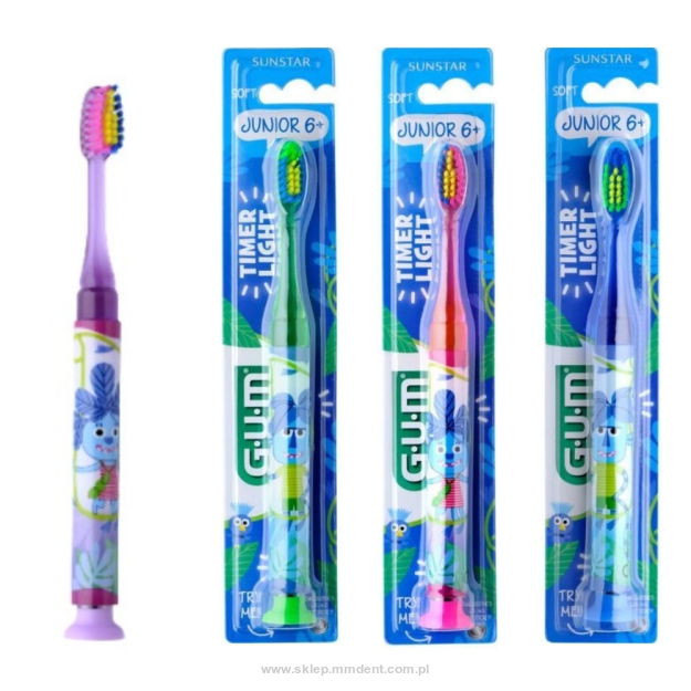Świecąca szczoteczka dla dzieci GUM