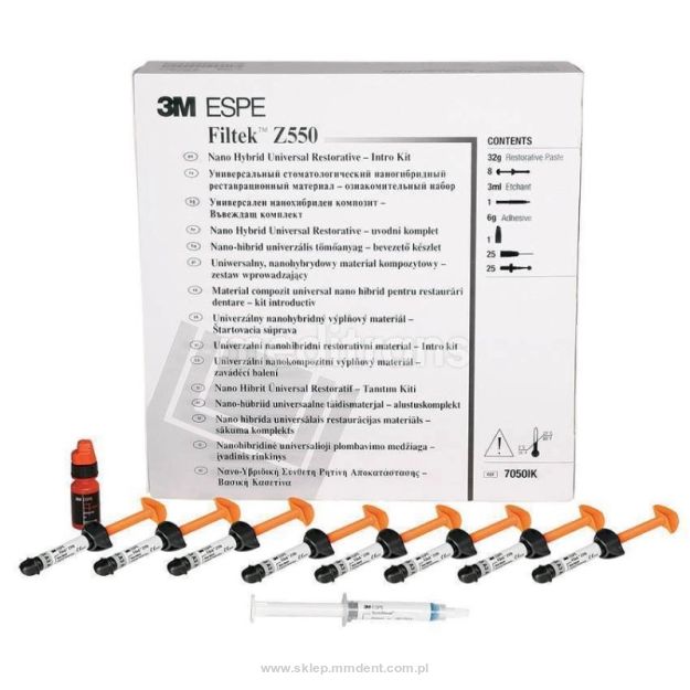 Filtek 3M Z550 Set 8x 4g + Adper Single Bond 6g