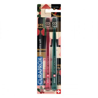 Szczoteczki Duo Curaprox 5460 Christmas edition