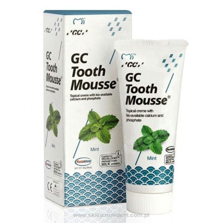 GC TOOTH MOUSSE PASTE- płynne szkliwo bez fluoru 35ml