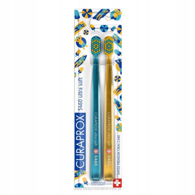 Szczoteczki Duo Curaprox 5460 Summer Edition