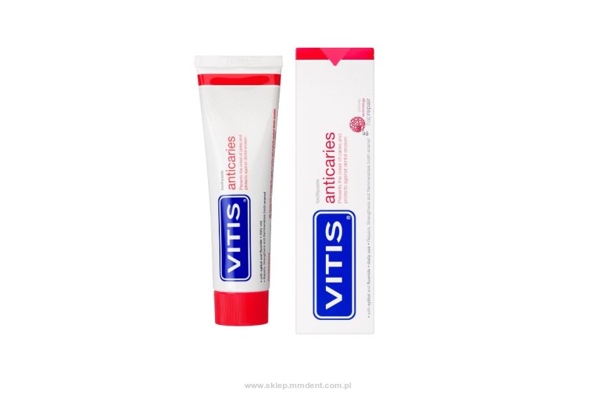 VITIS ANTICARIES Pasta przeciwko próchnicy zębów