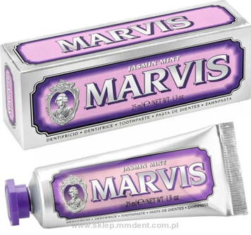 Miętowa pasta do zębów z jaśminem Jasmin Mint Marvis 25 ml