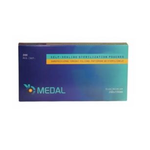 Torebki do sterylizacji 190 x 330, 200 szt.