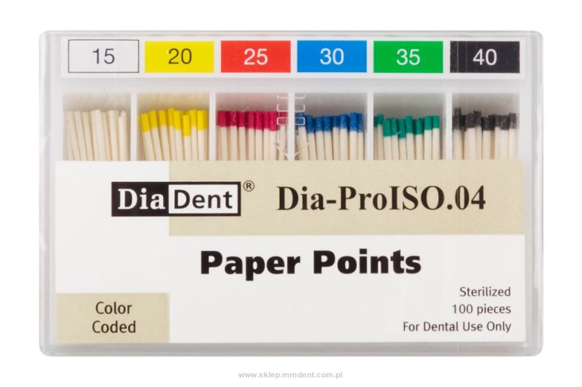 Sączki papierowe Diadent 4%