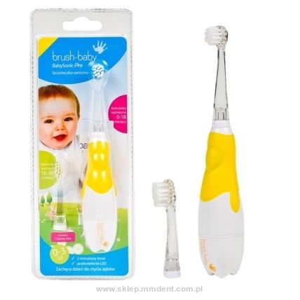 Szczoteczka soniczna dla dzieci w wieku 0-3 lat