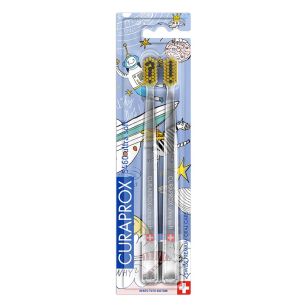 Szczoteczki Duo Curaprox 5460 Hento Toto Edition