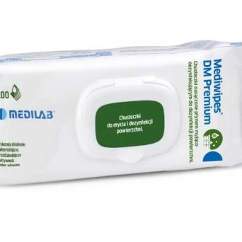 Chusteczki Mediwipes DM Premium 100 szt Medilab