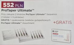 ProTaper Ultimate Sequence 2 blistry po 5 pilników +GRATIS GUTAPERKA ProTaper Ultimate
