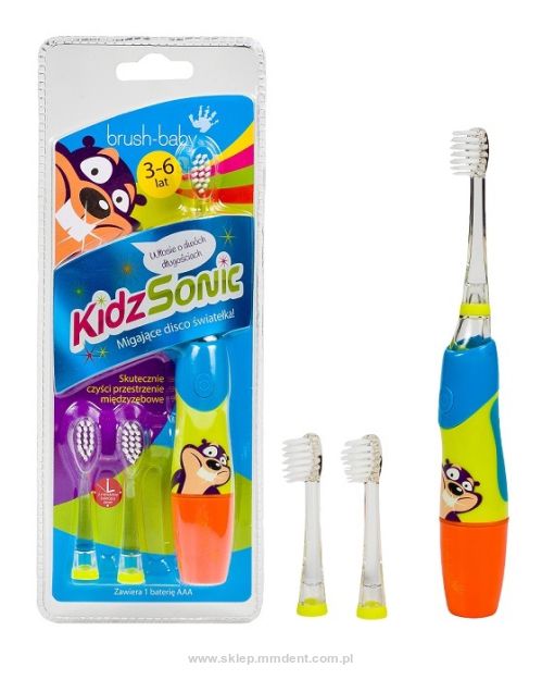 Szczoteczka brush-baby 3-6 lat