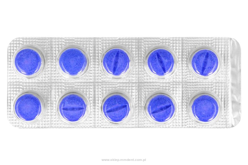 Tabletki do wybarwiania płytki nazębnej HAGER 10 szt.