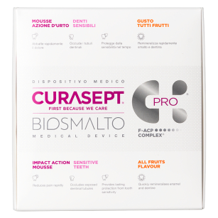 Pianka Biosmalto sensitive  150 ml + łyżki