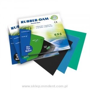 Gumy do koferdamu Rubber-Dam Cerkamed 36 szt.