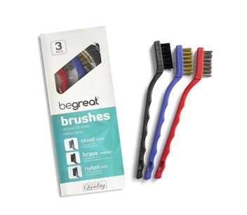 Szczotki do czyszczenia wierteł begreat 3 szt.